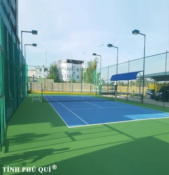 Sơn sân tennis với 12 lớp Decoturf US OPEN 