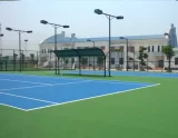 Sơn sân Tennis Trung Tâm VHTT Huyện Thanh Khê - Đà Nẵng 
